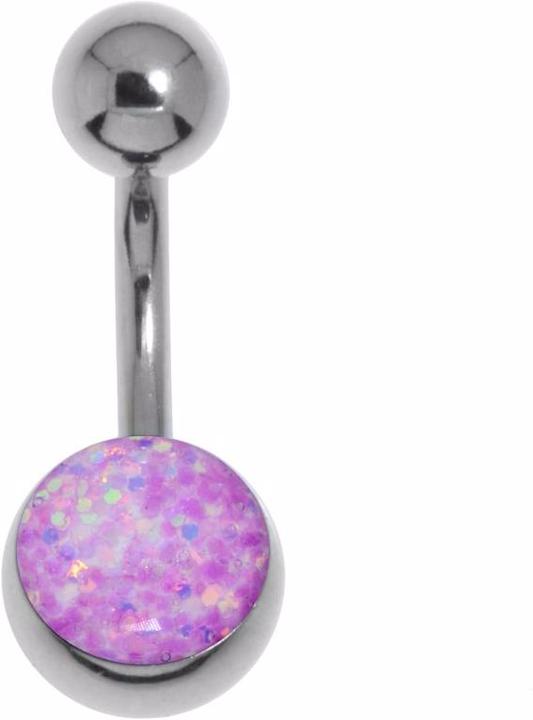 Actual product image Bijouteria Bellypiercing (Surgical steel 316L, Epoxy resin)