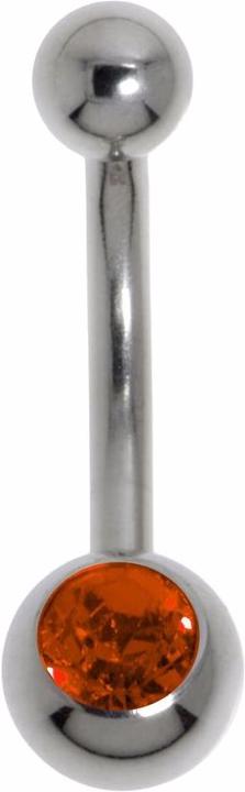 Image du produit Bijouteria Piercing nombril (Acier chirurgical 316L, Cristallin)