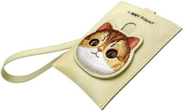 Immagine prodotto Nimmy card wallet khaki Big Eyed Pet 2.0 Cat