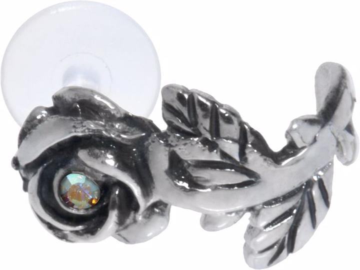 Produktbild Bijouteria Ohrpiercing (Bioplast, Kristall, Silber 925)