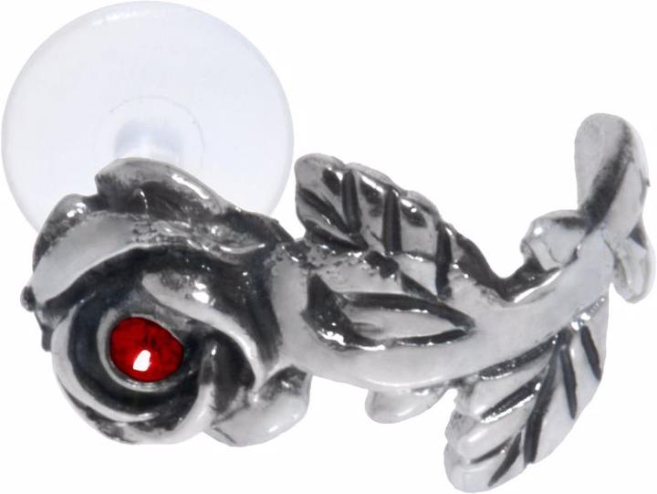 Image du produit Bijouteria Piercing d'oreille (Argent 925, Bioplastique, Cristallin)