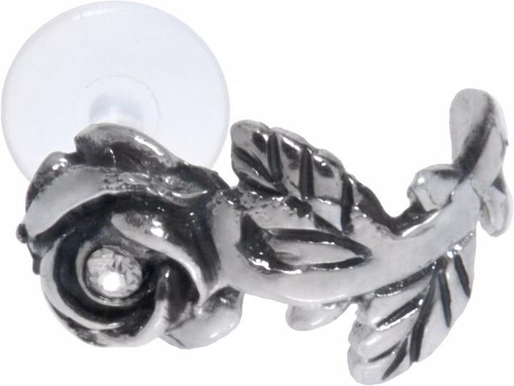 Image du produit Bijouteria Piercing d'oreille (Cristallin, Argent 925, Bioplastique)