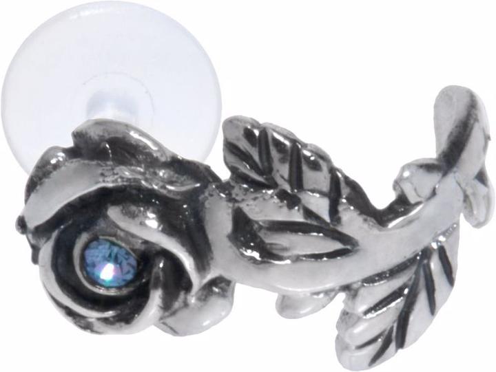 Produktbild Bijouteria Ohrpiercing (Bioplast, Kristall, Silber 925)