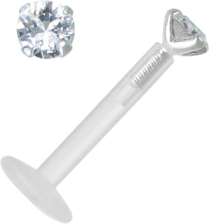 Immagine prodotto Bijouteria Piercing (Cristallo premium, Bioplastica, Argento 925)