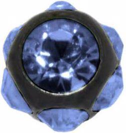 Immagine prodotto Bijouteria Piercing (Cristallo premium, Acciaio chirurgico 316L, Rivestimento PVD (nero))