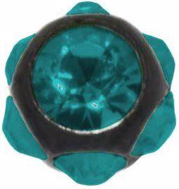 Produktbild Bijouteria 1.2mm Piercing-Kugel (Chirurgenstahl 316L, PVD Beschichtung (schwarz), Premium Kristall)