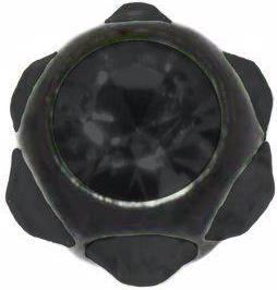 Immagine prodotto Bijouteria Piercing (Acciaio chirurgico 316L, Rivestimento PVD (nero), Cristallo premium)