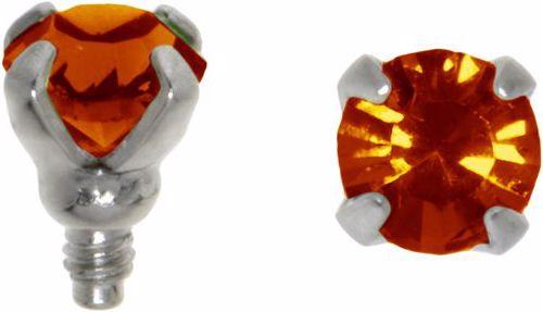 Image du produit Bijouteria Embout Dermal-Anchor (Cristallin, Acier chirurgical 316L)