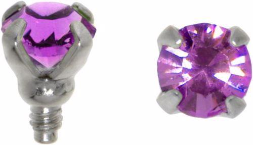 Immagine prodotto Bijouteria Chiusura Dermal-Anchor (Acciaio chirurgico 316L, Vetro (di orologio))