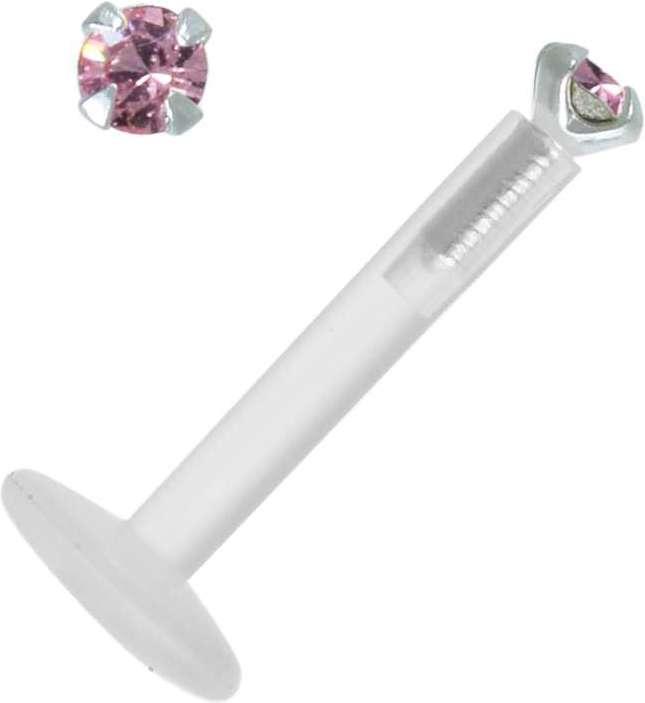 Bijouteria Piercing (Bioplast, Silber 925, Premium Kristall)