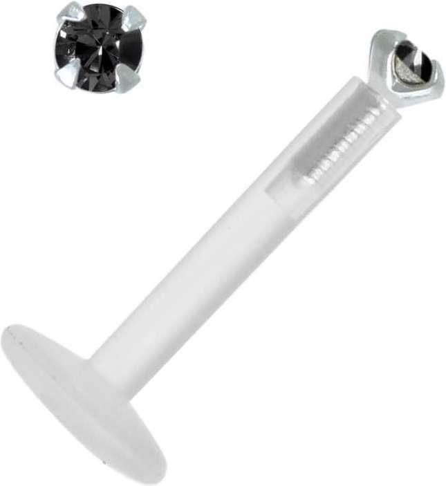 Immagine prodotto Bijouteria Piercing (Cristallo premium, Bioplastica, Argento 925)