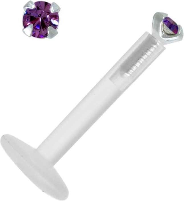 Image du produit Bijouteria Piercing (Bioplastique, Argent 925, Cristal Premium)