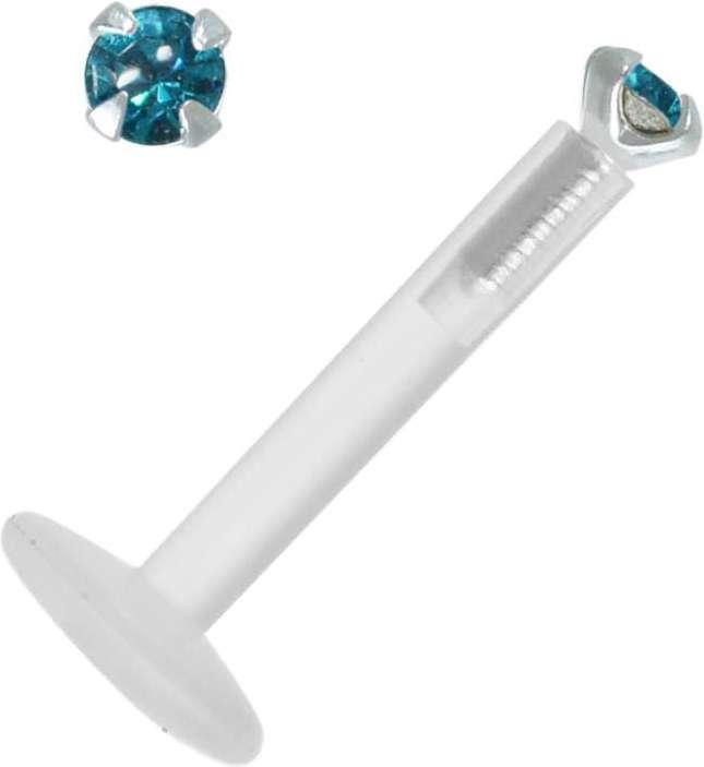 Bijouteria Piercing (Premium Kristall, Bioplast, Silber 925)