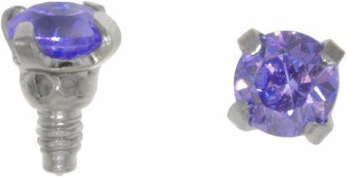 Image du produit Bijouteria Embout Dermal-Anchor (Cristallin, Acier chirurgical 316L)