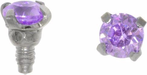 Produktbild Bijouteria Dermal-Anchor Aufsatz (Kristall, Chirurgenstahl 316L)