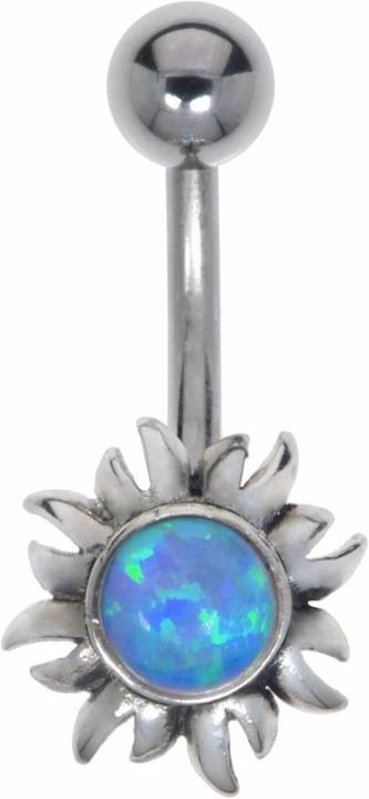 Produktbild Bijouteria Bauchpiercing (Chirurgenstahl 316L, Schmuckstein, Silber 925)