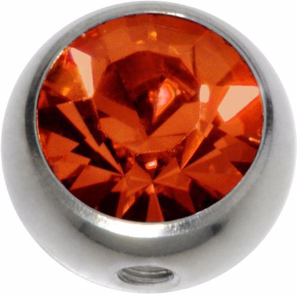 Orange, silberfarbig