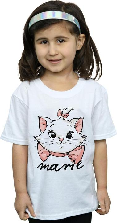 Produktbild Disney The Aristocats Marie Sketch Face TShirt Mädchen (152, 158)