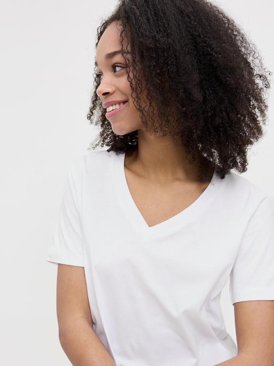 Actual product image JJXX Jxannie Reg Vneck Ss Tee Jrs Noos (S)