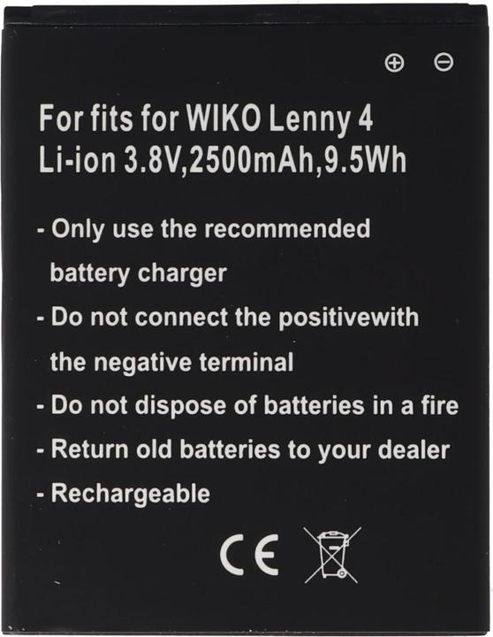 Produktbild Wiko Akku Lenny 4, 3913, Lenny 4 Plus, Harry