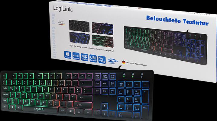 Produktbild LogiLink ID0138 (DE, Kabelgebunden)