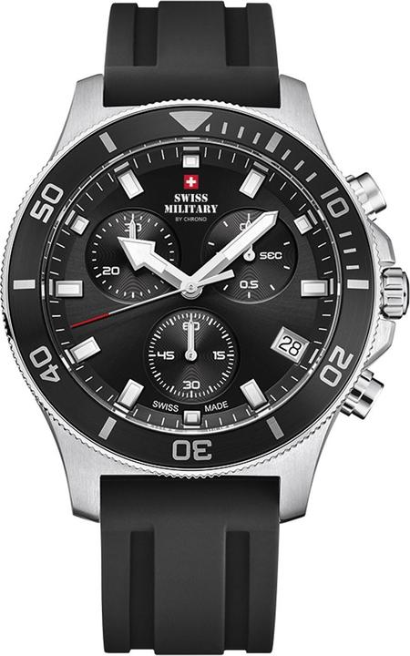 Image du produit Swiss Military Chronographe à quartz (Montre analogique, 42 mm)