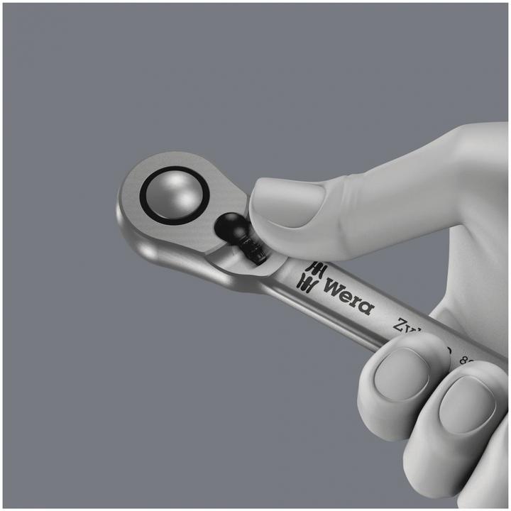 Produktbild Wera 8100 SB 8 Zyklop Metal-Knarrensatz (19 mm, 18 mm, 17 mm, 13 mm, 10  mm, 12 mm, 16 mm, 15 mm)