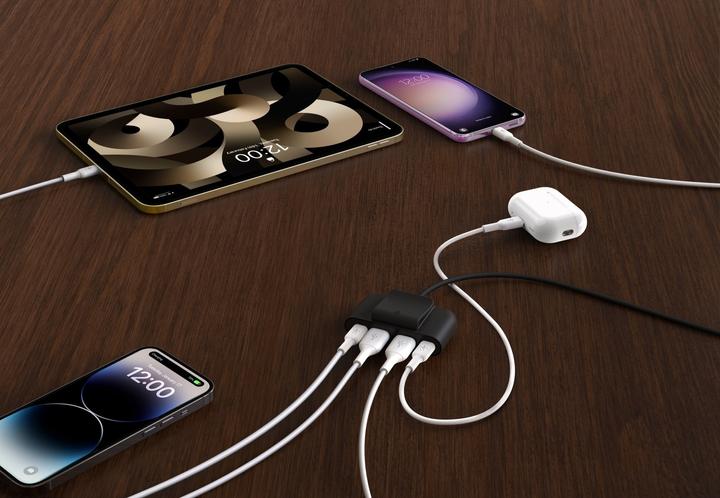 Actual product image Belkin BoostCharge (USB-C, USB-A, 4 Ports)