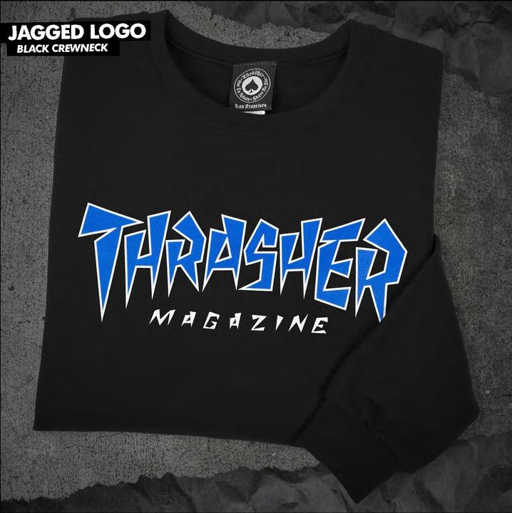Produktbild Thrasher Jagged Logo Crew Sweater (M)
