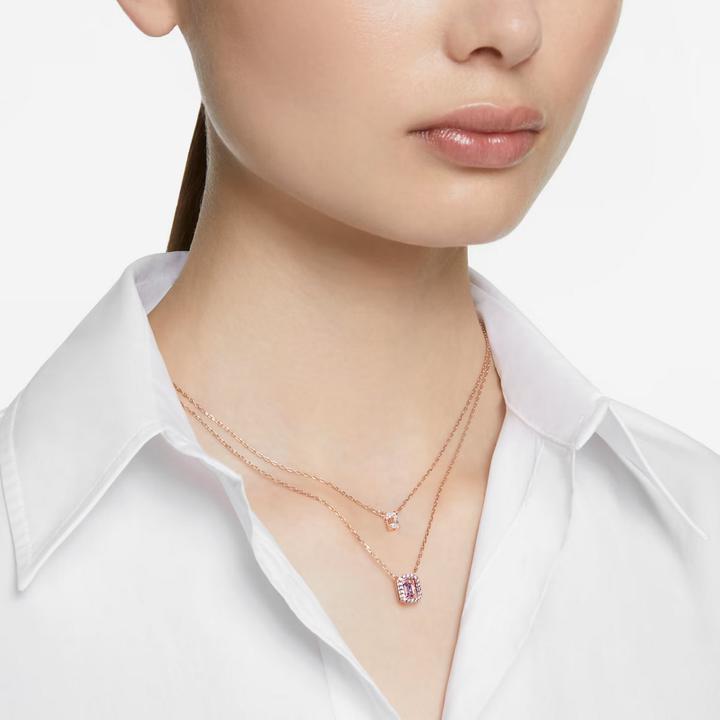 Image du produit Swarovski Millenia Collier Violet Rosé (Métal Swarovski, 41 cm)