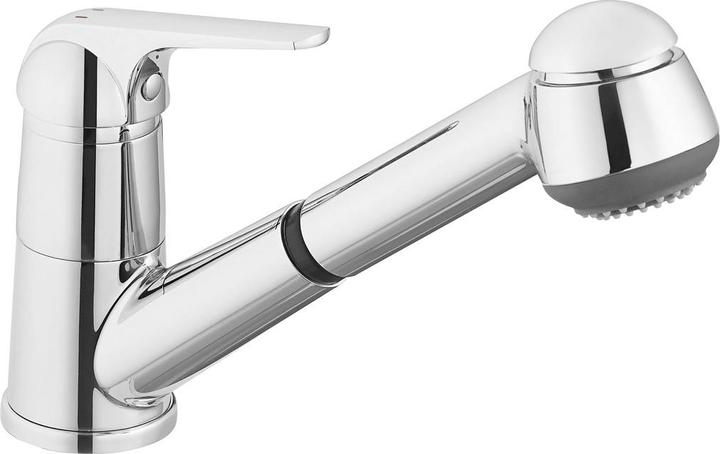 Aquaperl Swisslux Küchenmischer Auszugbrause chrom