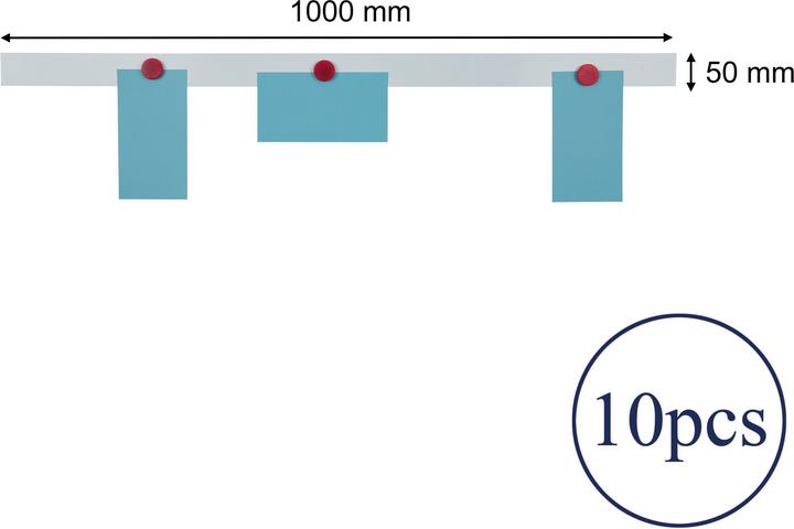 Image du produit Franken Barre magnétique autocollante (10 x)