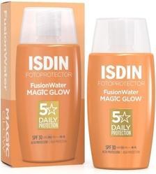 Actual product image Isdin Photoprotector Water Magic Glow SPF30 50ml (Suntan cream, SPF 30, 50 ml, 0.05 g)