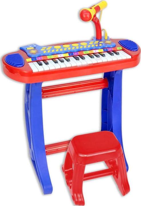 Produktbild Bontempi E-Keyboard mit Mikrofon und Hocker