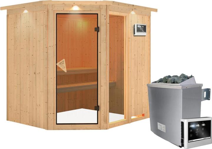 Produktbild Karibu Fiona 2 mit Dachkranz (9 KW externe Steuerung)