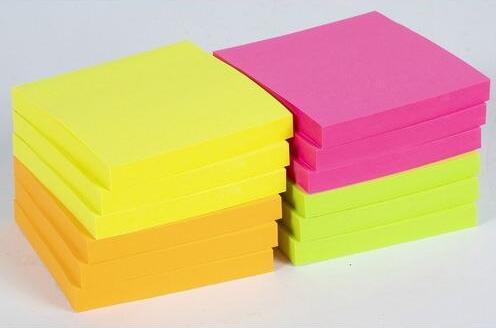Image du produit Office Depot Notes repositionnables Couleur assortie 76 x 76 mm (76 x 76 mm)