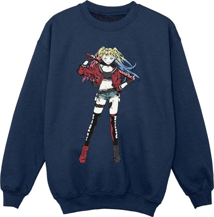 Produktbild Harley Quinn Standing Pose Sweatshirt Mädchen (140, 146)