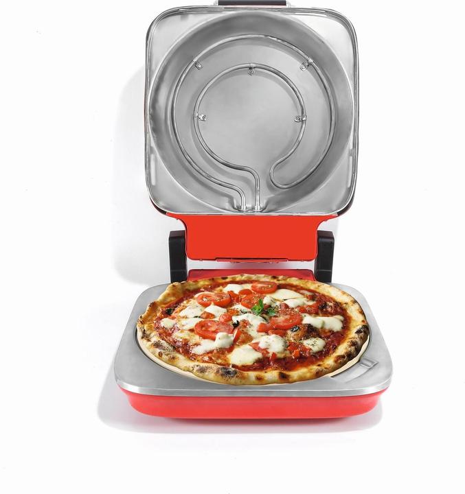 Actual product image Gourmetmaxx Pizza oven Ø 30 cm, red