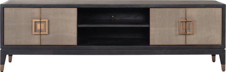 Immagine prodotto Richmond Interiors Mobili TV Bloomingville nero oro spazzolato 185