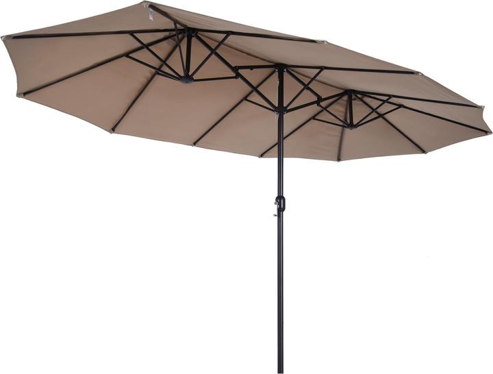Image du produit Outsunny Parapluie de marché avec manivelle (2.70 m)
