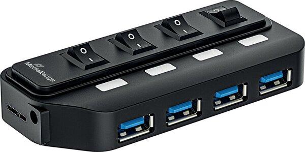 Image du produit MediaRange MRCS504 AVC (USB-A, 4 Ports)