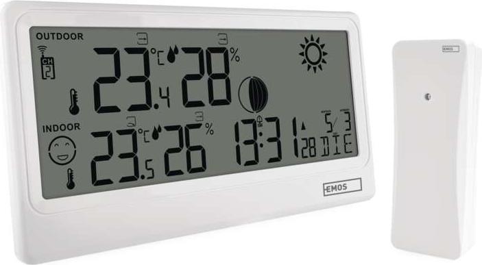 Actual product image Emos Drahtlose Wetterstation E0531