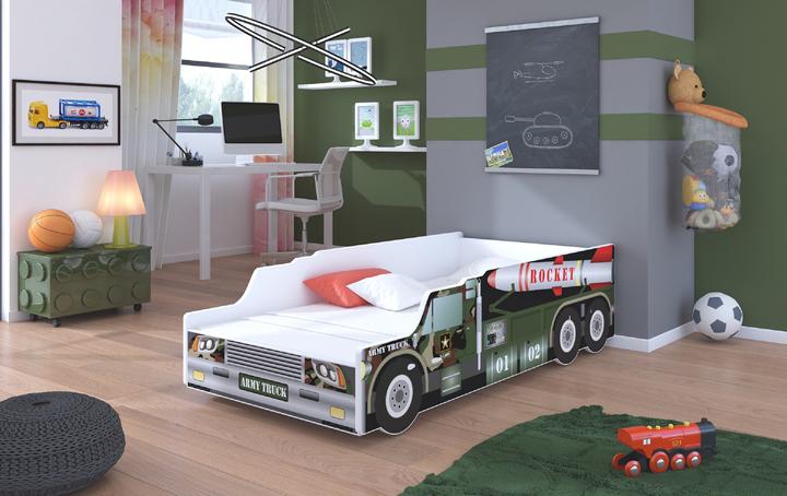 Produktbild ADRK Furniture Bett mit Matratze ROCKET 160x80 (160 x 80 cm)