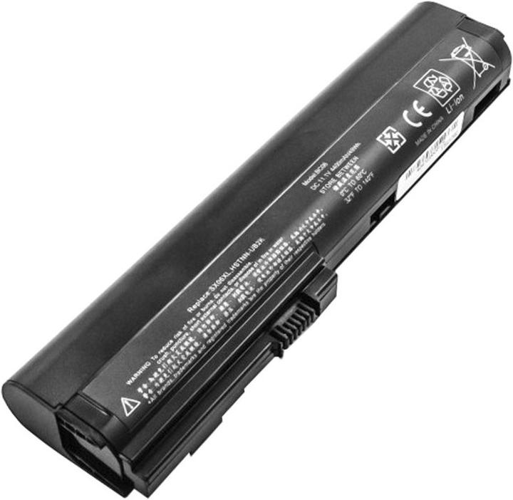 HP Batterie Elitebook 2560p, HSTNN-UB2L, HSTNN-C48C, HSTNN-C49C, HSTNN-DB2K, HSTNN-DB2L (6 cellules, 5200 mAh)