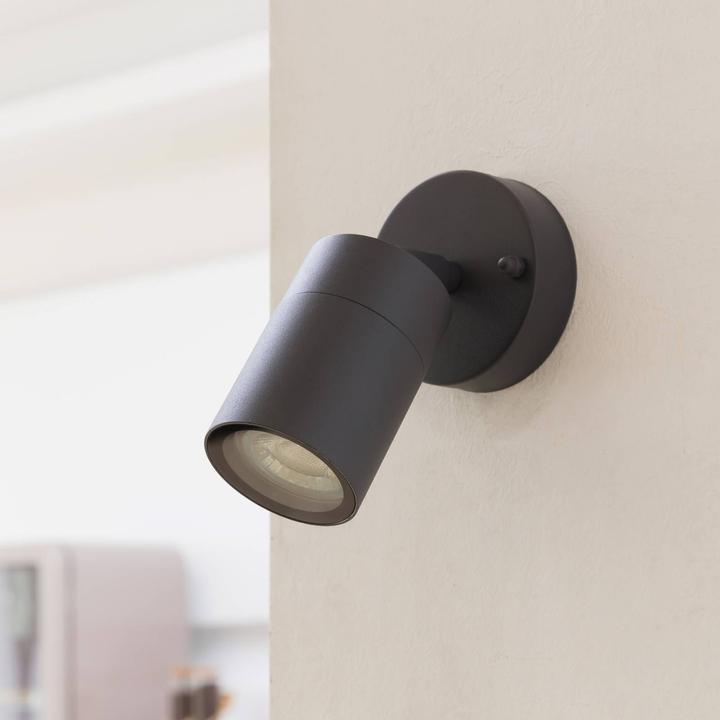 Image du produit Prios Projecteur mural extérieur Tulimar, mobile (GU10, IP44)