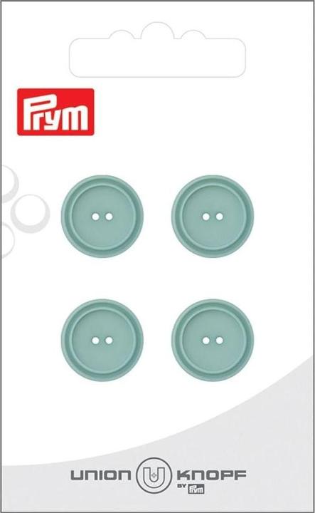 Produktbild Prym Knöpfe Polyester 15 mm, 4 Stück, Türkis
