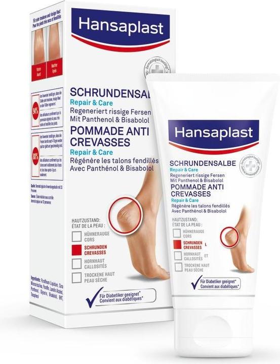 Produktbild Hansaplast Repair & Care (Fusscrème & Fussgel, 40 ml)