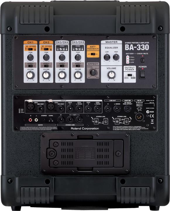 Image du produit Roland BA-330, Amplificateur de batterie, noir (30 W)