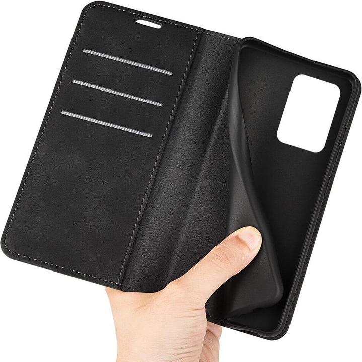 Productafbeelding Cover-Discount Xiaomi Poco X5 Pro - Stand Flip Case Cover zwart (Xiaomi Poco X5 Pro, Xiaomi Redmi Note 12 Pro 5G)