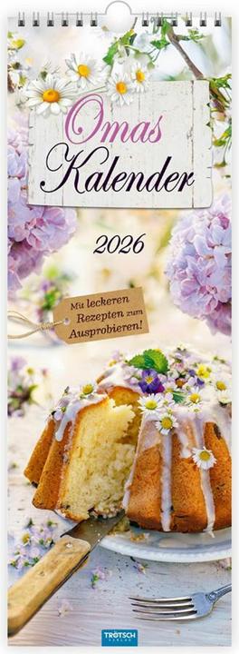 Actual product image TrötschMaxi-StreifenkalenderOmasKalender2026 (German)